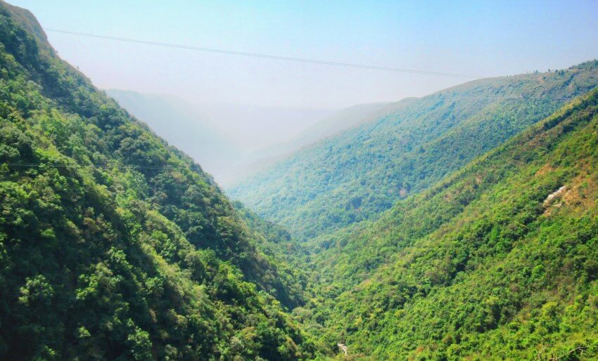 Zip Linning Cherrapunjee