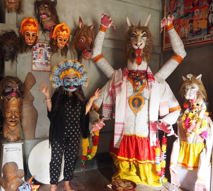 Majuli, Assam Mask Making