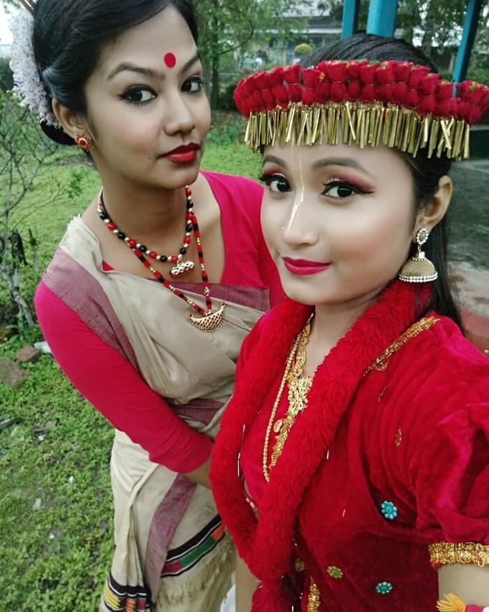 Assamese and Manipuri Traditional attire